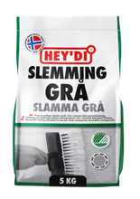 Hey'di slemming dekorpuss grå 5 kg